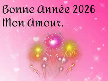 Cartes de voeux Amour à personnaliser de bonne année 2026
