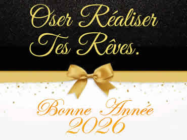 Cartes de voeux à personnaliser Oser Réaliser Tes Rêves