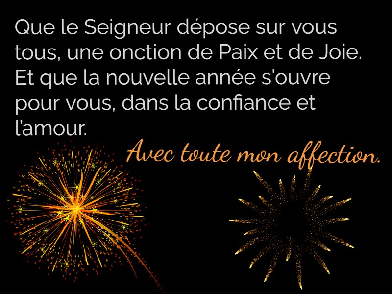 Cartes de voeux religieux personnalisées Paix et de Joie