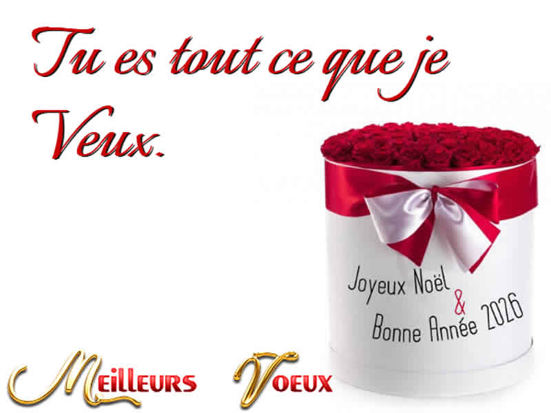 Cartes de voeux Amour virtuelles de bonne année