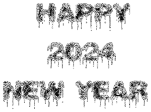 Carte de Voeux: gif animé bonne année 2027 paillettes