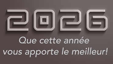 Vœux 2026 : Image “Que cette année vous apporte le meilleur” – Cartes à partager
